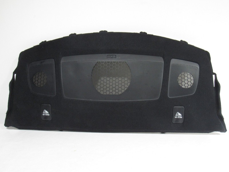 15-19 Lexus RC 350 2017 Rear Parcel Package Shelf Deck Trim Cover Panel ; :Y