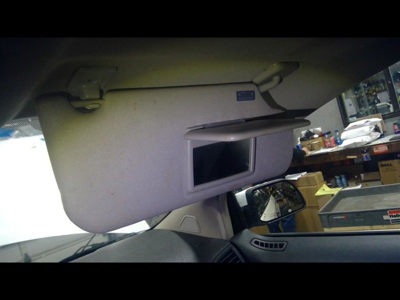 Passenger Right Sun Visor Illuminated Fits 11-15 MKX 1706879