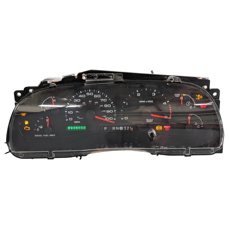 04-05 F250 F350 Excursion Diesel AT Speedometer Instrument Gauge Cluster 325K