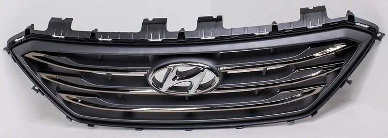 OEM Hyundai Sonata Sport (2.4L) Grille 86350-C2300 Tab Chipped