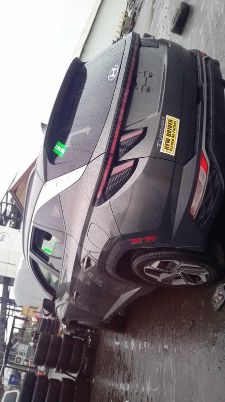 2023 Hyundai Tucson Front Right Door Glass Grey OEM Replacement 732558