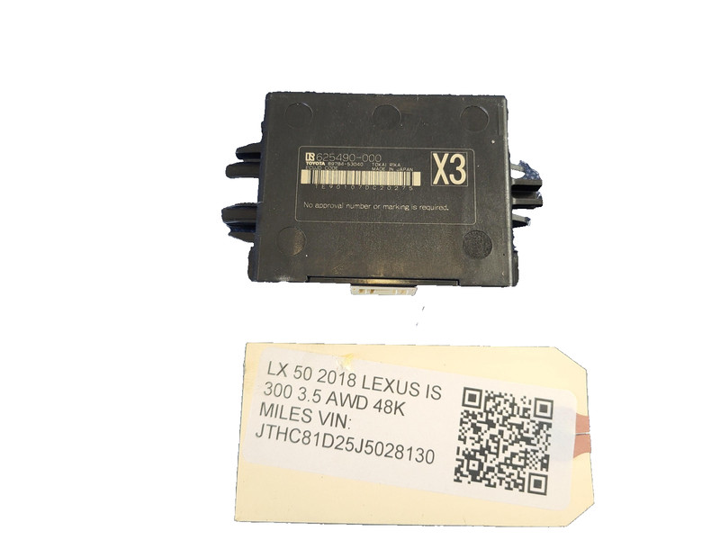 Used Oem LEXUS Ignition Immobilizer Module 89784-53040 for 2018 IS300 3.5L AWD