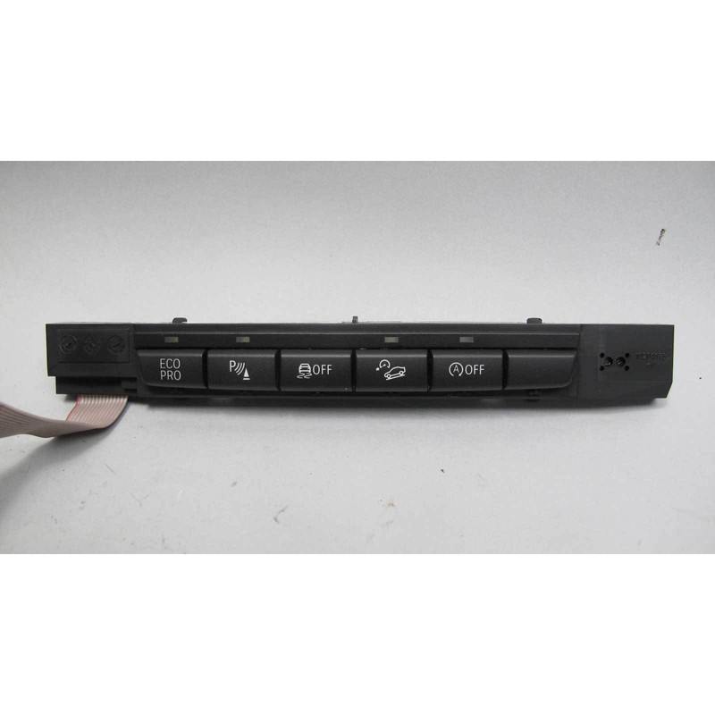 2013-2015 BMW E84 X1 SAV Front Center Console Switch Unit EcoPro Start+Stop OEM