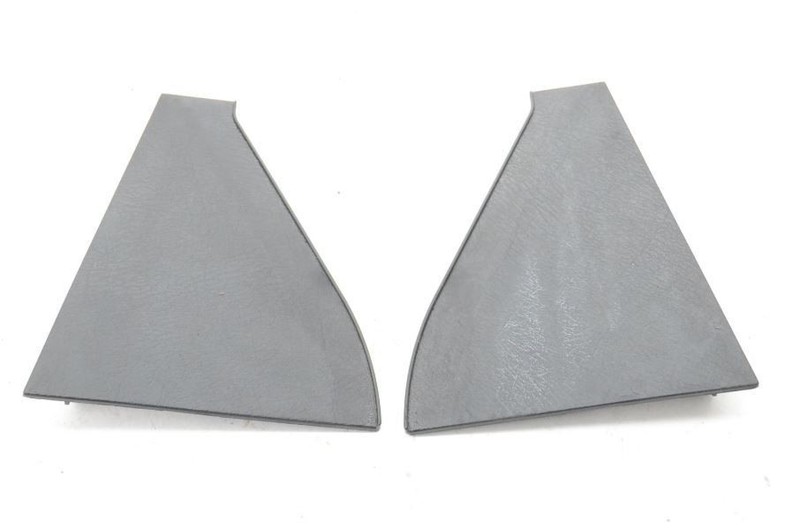 1989-1991 Mazda Rx7 13B Vert Pair Black Dash End Caps