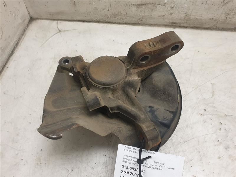 1991-1992 TOYOTA MR2 LH Driver Front Spindle/Knuckle 43212-17050