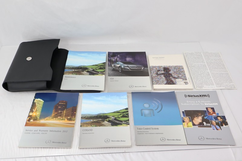 ✅ 2012 MERCEDES BENZ W218 CLS550 CLS63 AMG OWNERS MANUAL OEM