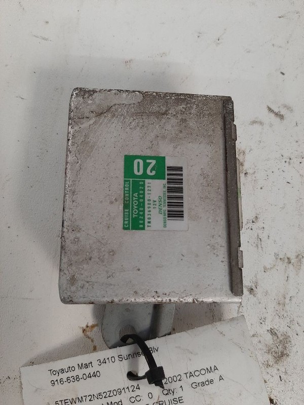 Chassis ECM Cruise Control Right Hand Kick Panel 4WD Fits 01-04 TACOMA