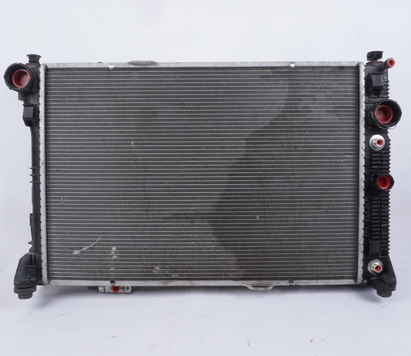 11 - 13 Mercedes W207 E550 E400 Engine Water Cooling A/C Condenser Radiator OEM