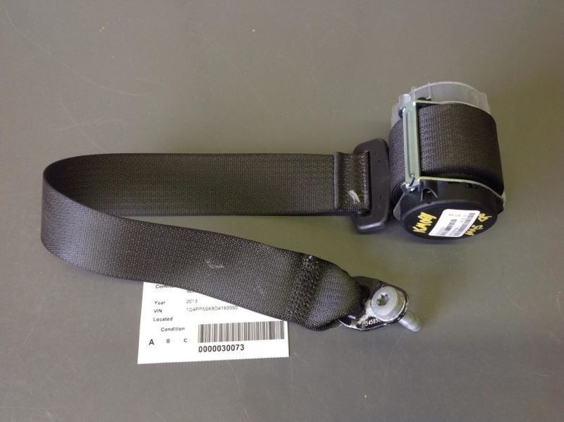 Rear Seat Belt Retractor Jet Black Fits 2012-2017 Buick Verano 70037