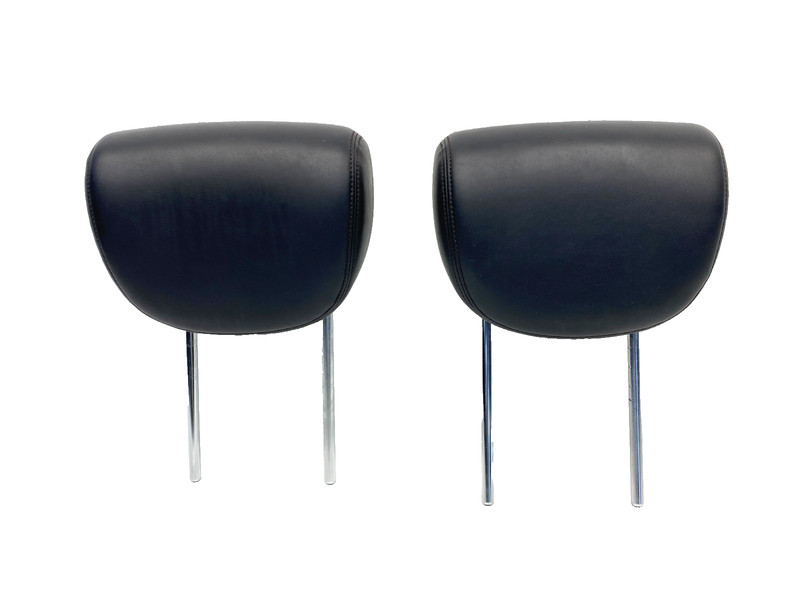 09-12 INFINITI FX35 FRONT LEFT & RIGHT HEADRESTS SET BLACK OEM #A0.55