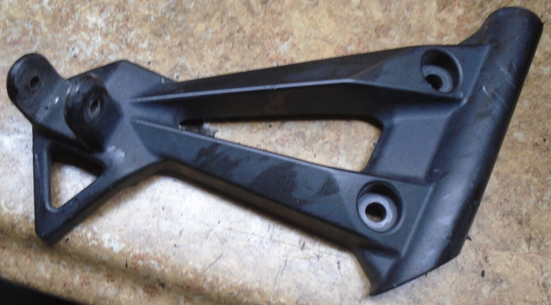 2009 Kawasaki Ninja EX250 EX 250 J EX250J Left Foot Peg Pedal Rest Passenger 09