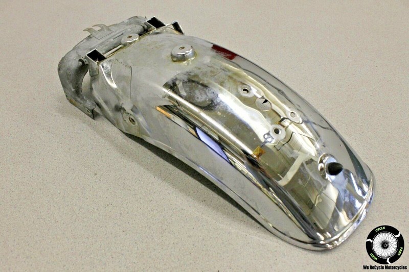 1978 Yamaha Xs1100 Rear Back Fender Mud Guard Wheel Cover Metal XS 78
