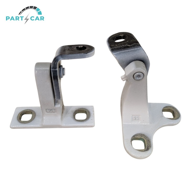 2020-2022 Tesla Model Y MY Rear Right Passenger Side Door Set Hinge White OEM