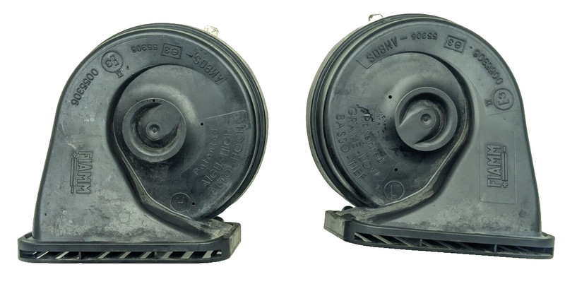 +B488 R170 MERCEDES 97-04 SLK CLASS FRONT LEFT & RIGHT HIGH & LOW HORN TONE PAIR