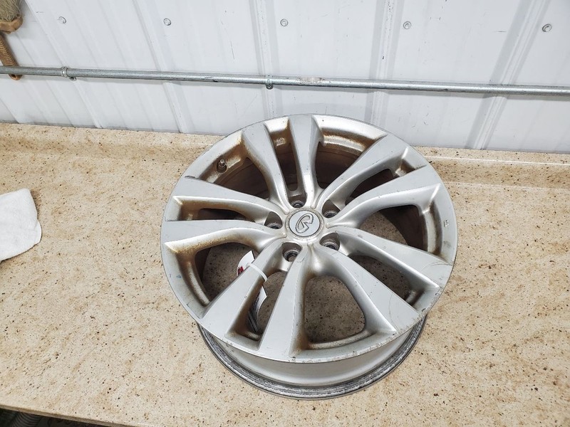 Wheel 18x8 Alloy 10 Spoke Gloss Painted Finish Fits 08-10 INFINITI M35 303654