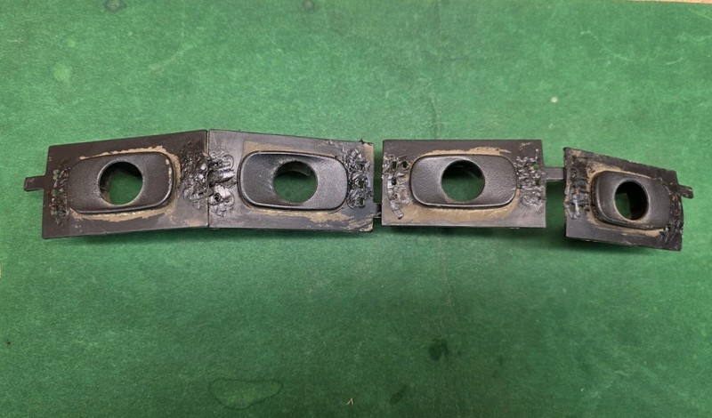 2007 08 09 10 - 2012 GMC Acadia Rear Bumper Sensor Holder Brackets 621287999 OEM