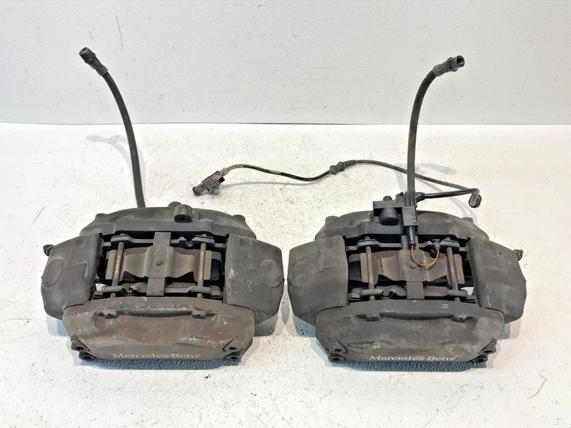 03-06 Mercedes W215 CL500 Front Left & Right Brake Calipers Caliper Set Pair OEM