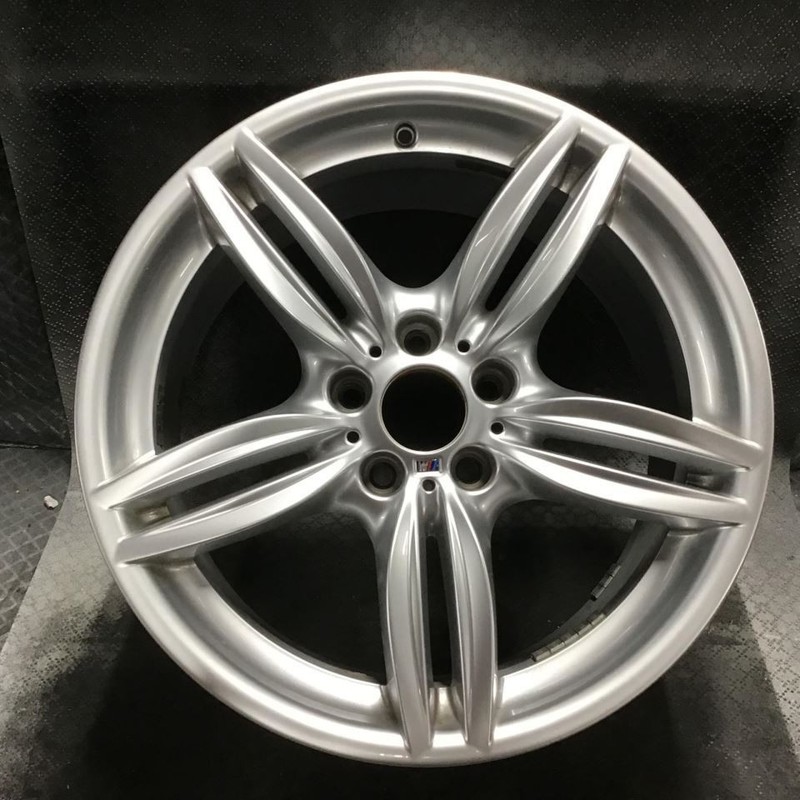 2011-2019 BMW Hybrid 5 640i 650i M6 71418 Rear Wheel 19x9 Rim Silver 36117842653