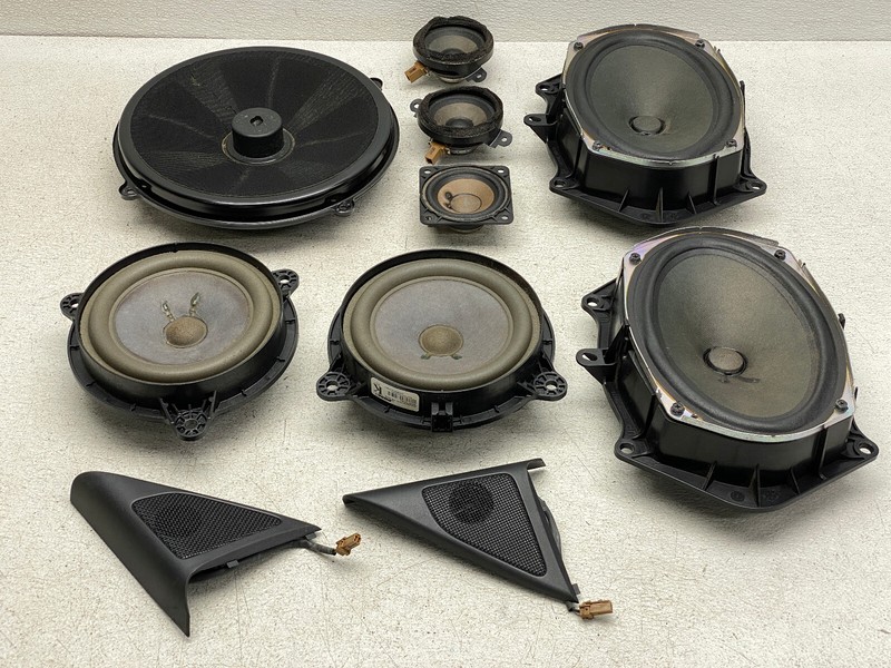 2011-2013 INFINITI M56 M37 SUBWOOFER TWEETER SOUND SPEAKER SET OEM LOT716