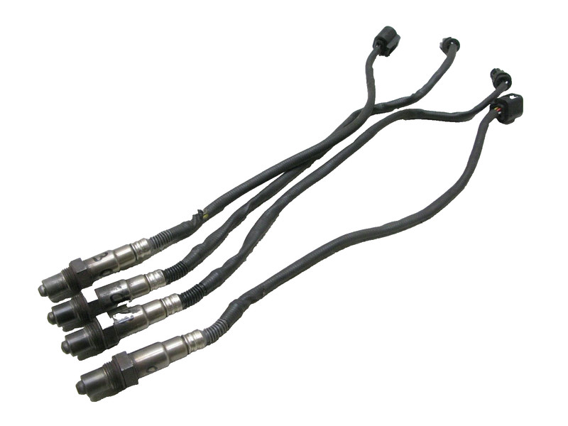 10-17 BMW F10 550i xDRIVE 4.4 O2 OXYGEN SENSOR REAR FRONT SET OEM 072523