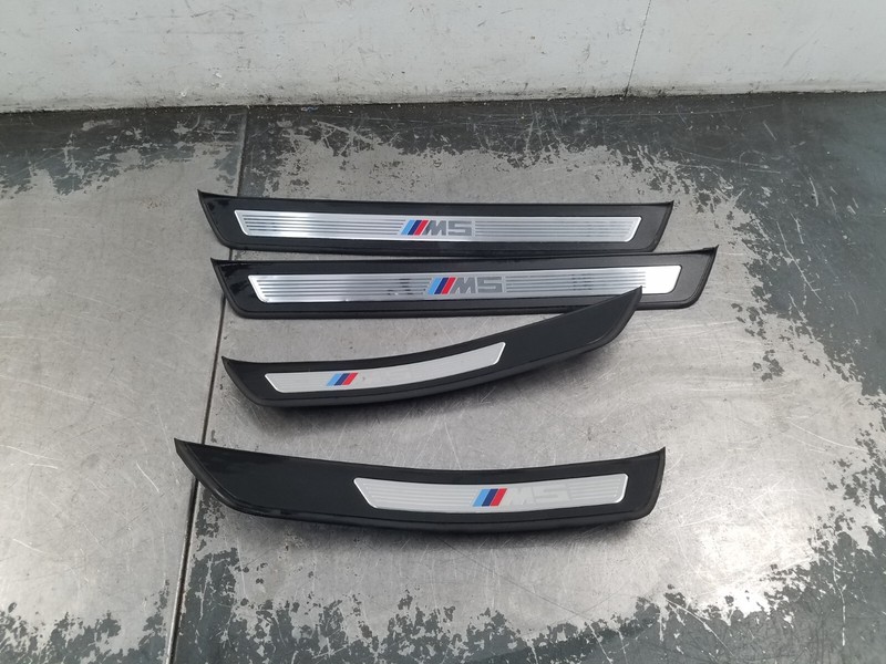 2013 BMW M5 F10 Door Sill Scuff Plates #3439 A9