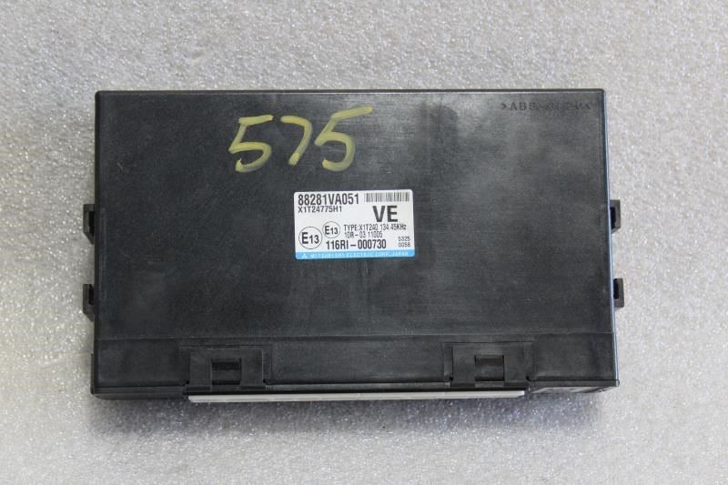 2015 SUBARU IMPREZA WRX MULTIFUNCTION CONTROL MODULE 88281VA051
