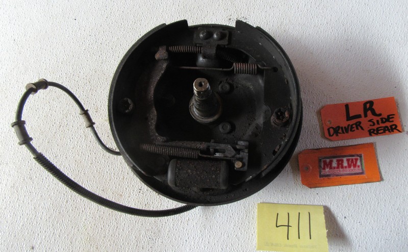 LEFT REAR BACKING PLATE DRUM BRAKE DRIVER BACK STUB LR for 95 96 97 98 WINDSTAR