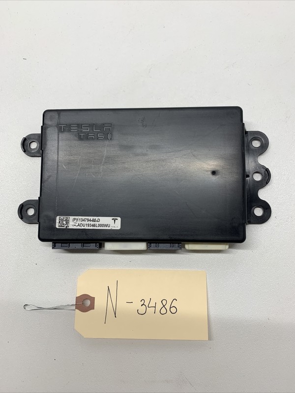 21-23 OEM Tesla Model X S Air Suspension Control Module ECU 3486 B128