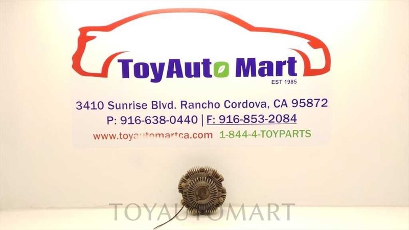95-00 TOYOTA TACOMA V6 3.4L COOLING FAN CLUTCH
