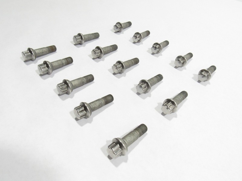 18-20 Mercedes E63 S W213 2018 Wheel Lug Lugs Nut Nuts Bolt Bolts Set 15 PCS ;