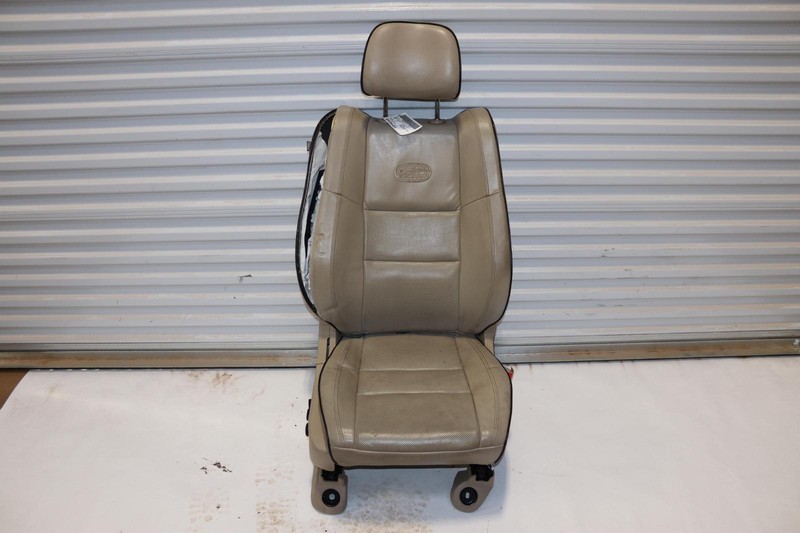 2014-2022 JEEP GRAND CHEROKEE FRONT RIGHT PASSENGER SEAT TAN LEATHER TORN OEM