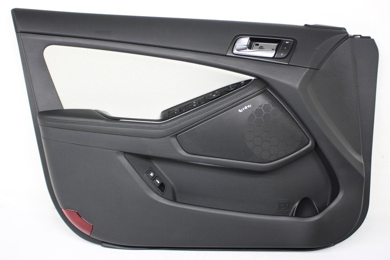 OEM Front Door Trim Panel For KIA Optima Hybrid Black with white 82303-4U340-AVN