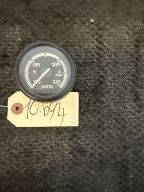 Freightliner Water Temperature Gauge With Black Bezel A22-59206-001
