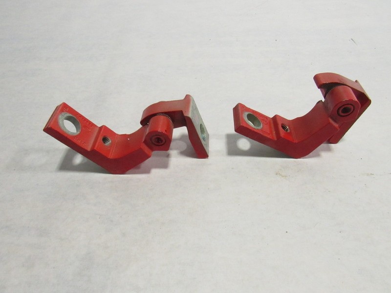 15-19 Ferrari 488 Spider 2017 Front Left Driver Door Hinge Hinges Set 2 PCS ;@2