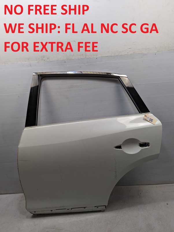 Rear Left Door Shell 2017 Infiniti QX50 HBA0A-5UBMA 2016 X