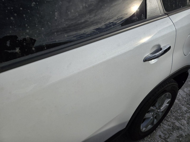 Driver Rear Side Door Electric Textured Black Trim Fits 14-15 SORENTO 3633739