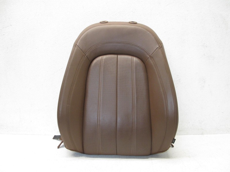 12-18 AUDI C7 A6 NOUGAT BROWN FRONT UPPER SEAT CUSHION LEFT DRIVER OEM 103023