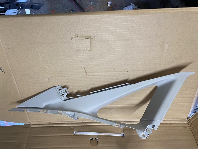 2011-2019 Ford Fiesta Sedan Driver Side Rear C Pillar Upper Trim Cover Panel