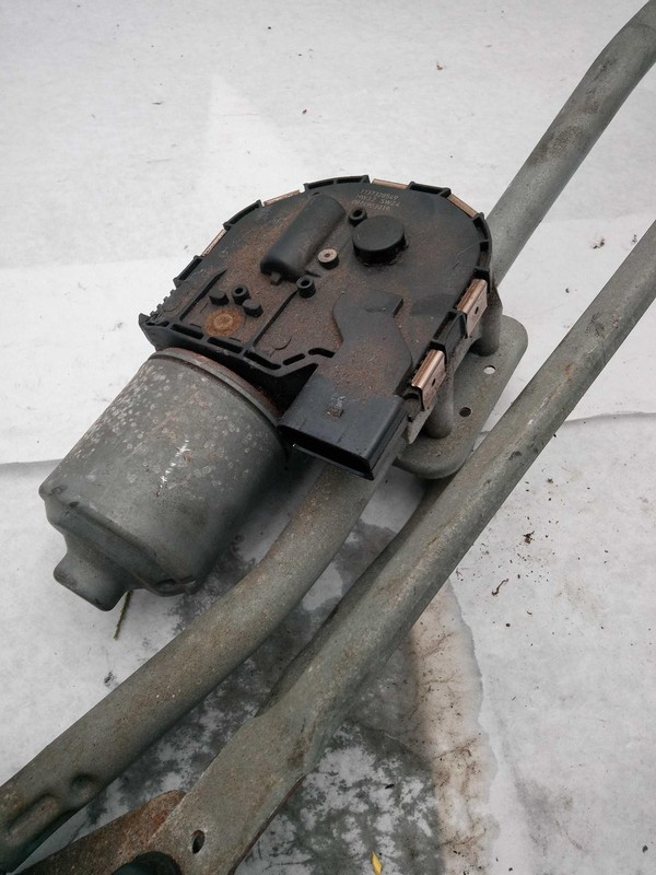 2008 Audi A6 Wiper Motor OEM 4F1955119 Black 78k Miles Genuine Used Part