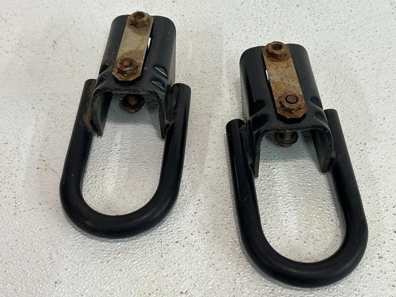 15-21 Ford F-150 F-250 Tow Hooks Black