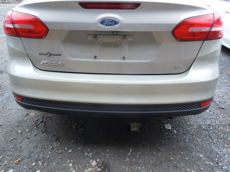 2015-2018 Ford Focus Sedan Rear Bumper Cover W/O Park Assist OEM H1