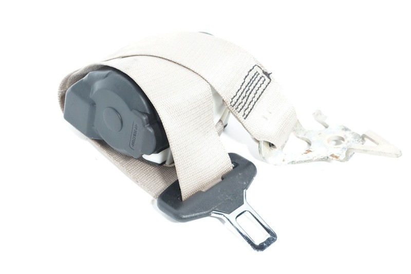 94-99 MERCEDES S420 S500 W140 REAR RIGHT PASS SIDE SEAT BELT RETRACTOR BEIGE OEM