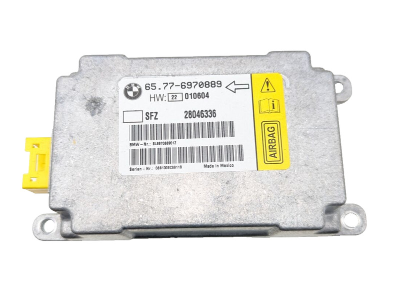06-08 BMW E65 E66 OEM IMPACT CRUSH COMPUTER CONTROL MODULE 65.77-6970889