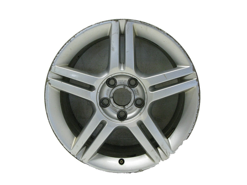 04-09 AUDI B7 A4 RIM WHEEL 5 DOUBLE SPOKE OEM 7.5 17" ET 45 8E0601025 061621 5