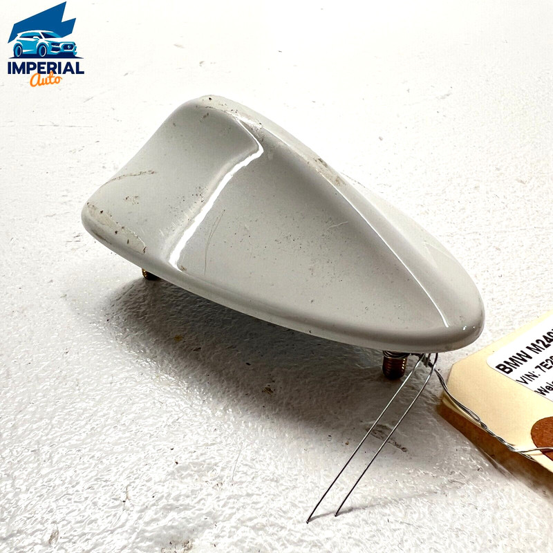 BMW M240xi F23 F33 2017-2021 CONVERTIBLE SHARK FIN ANTENNA COVER OEM WHITE