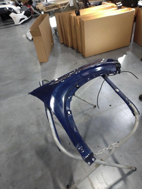 2023 Hyundai Santa Fe Front Right Fender Blue 673666 26K Miles Used