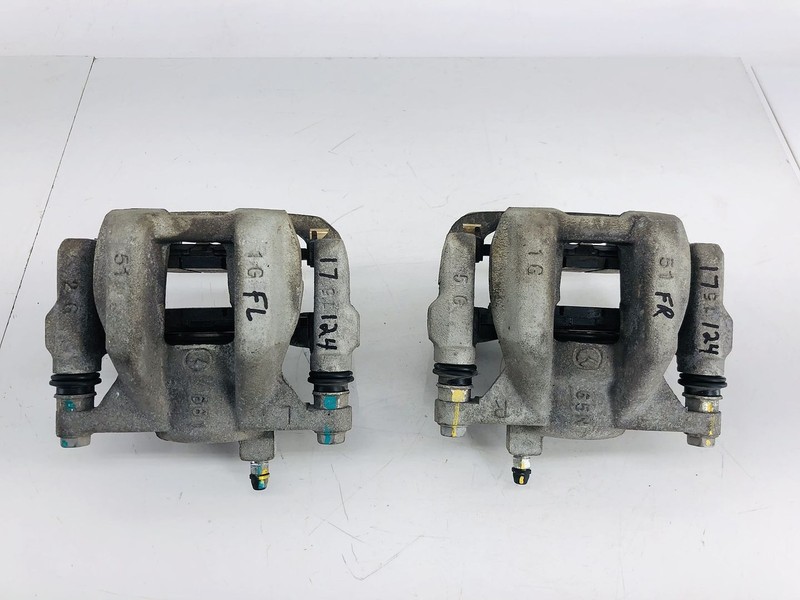 17-19 FIAT 124 RWD SPIDER FRONT RIGHT & LEFT SIDE ABS BRAKE CALIPER SET OEM