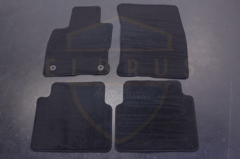 FORD ESCAPE 2022 FRONT REAR FLOOR CARPET MAT SET OF 4 BLACK OEM