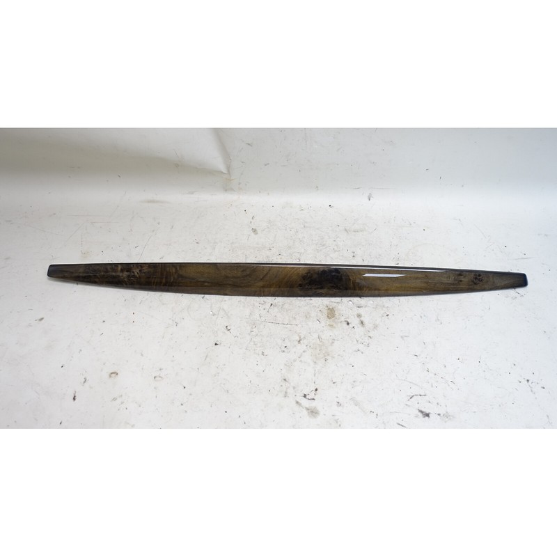 2008-2013 BMW E82 E88 1-Series Front Dashboard Wood Trim Strip Grey Poplar OEM