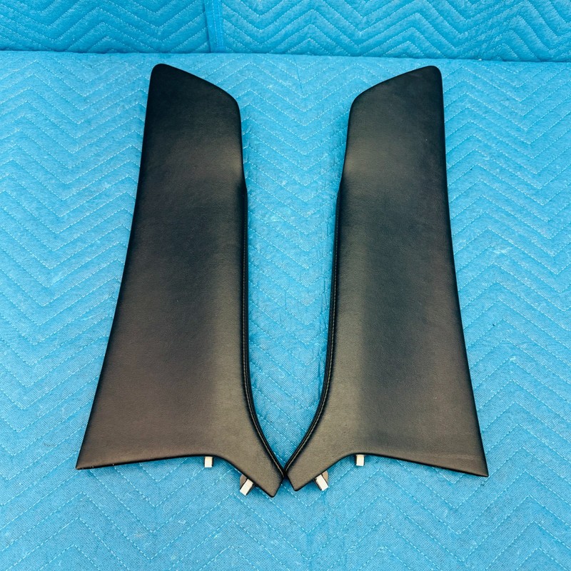 2007–2012 Lexus LS460 Center Console Side Trim Panels Left + Right (Black) OEM